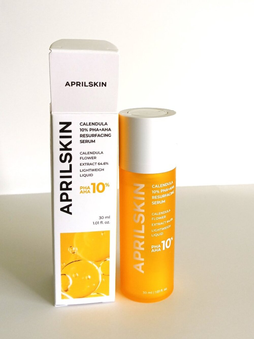 AprilSkin - Calendula 10% PHA+AHA Resurfacing Serum - 30 ml